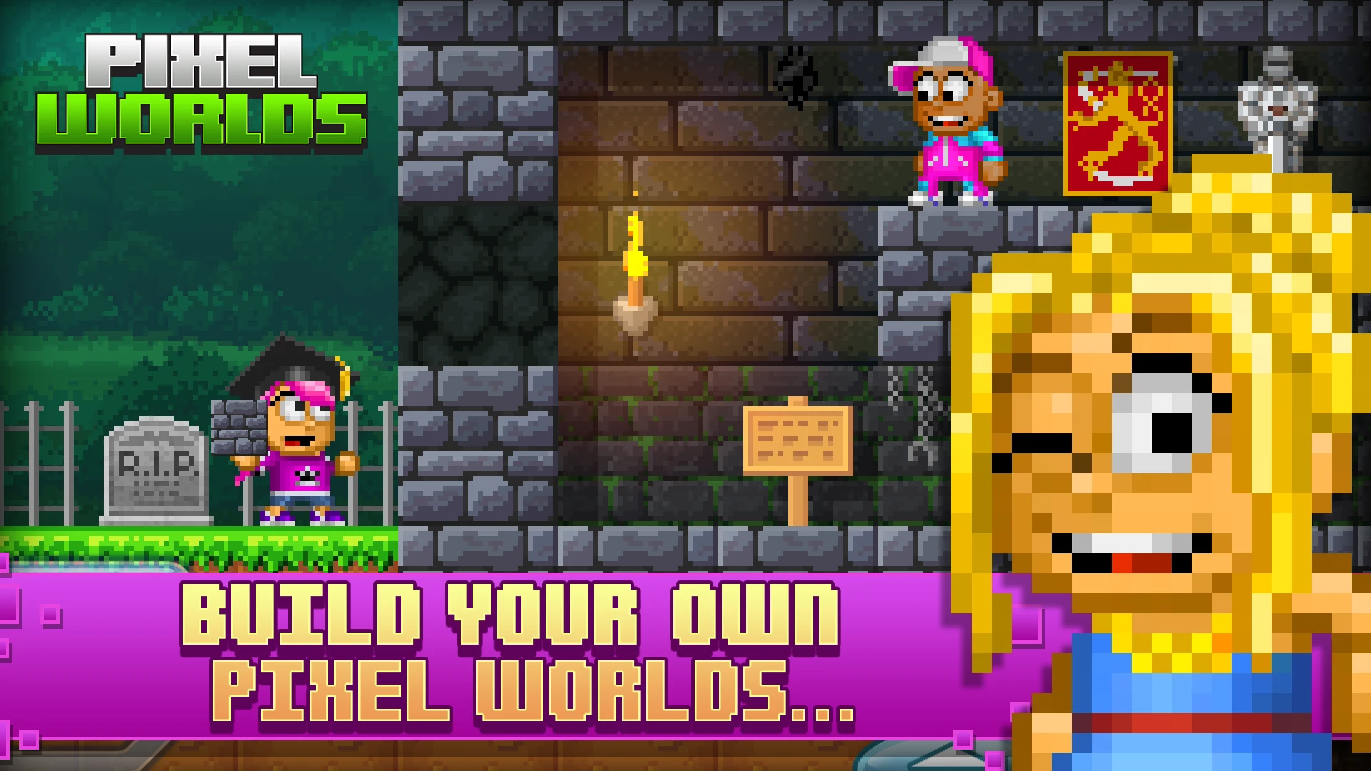 Pixel Worlds: MMO Sandbox screenshot